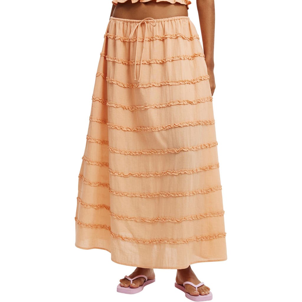 Cotton On Jet Set Tiered Maxi Skirt