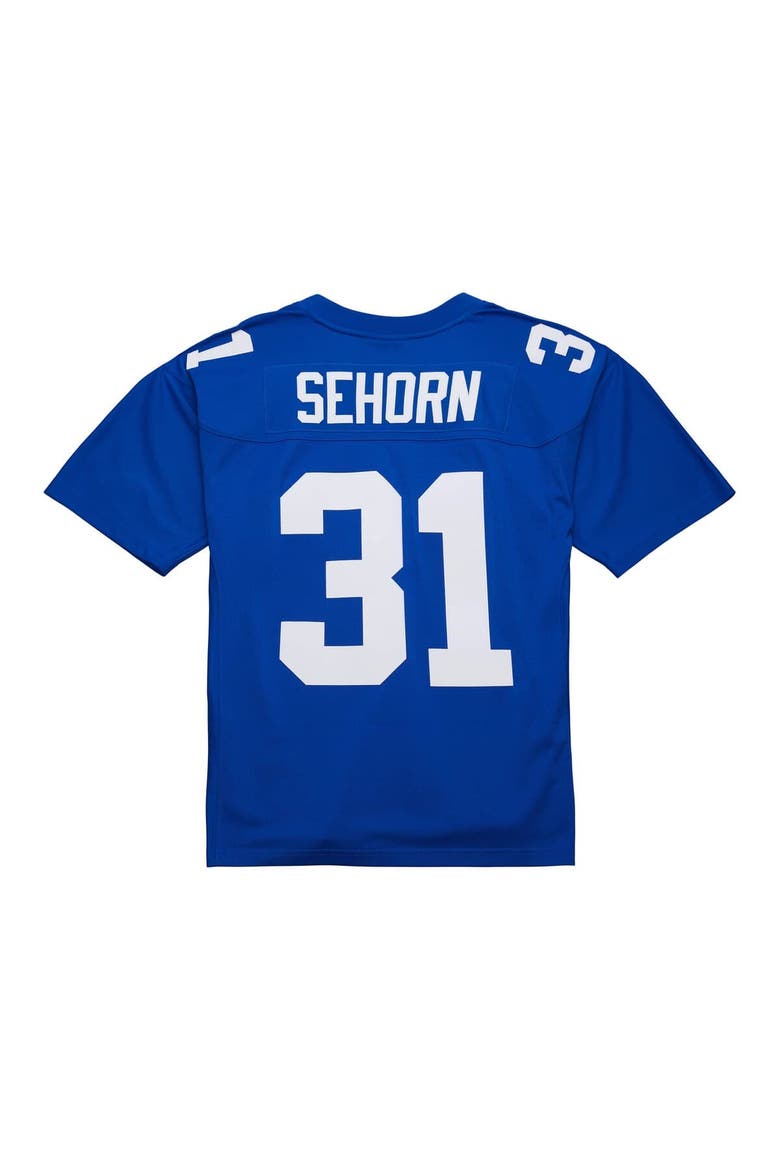 Men's Mitchell & Ness Jason Sehorn Royal New York Giants 2000 Legacy Replica Jersey, Alternate, color, Royal