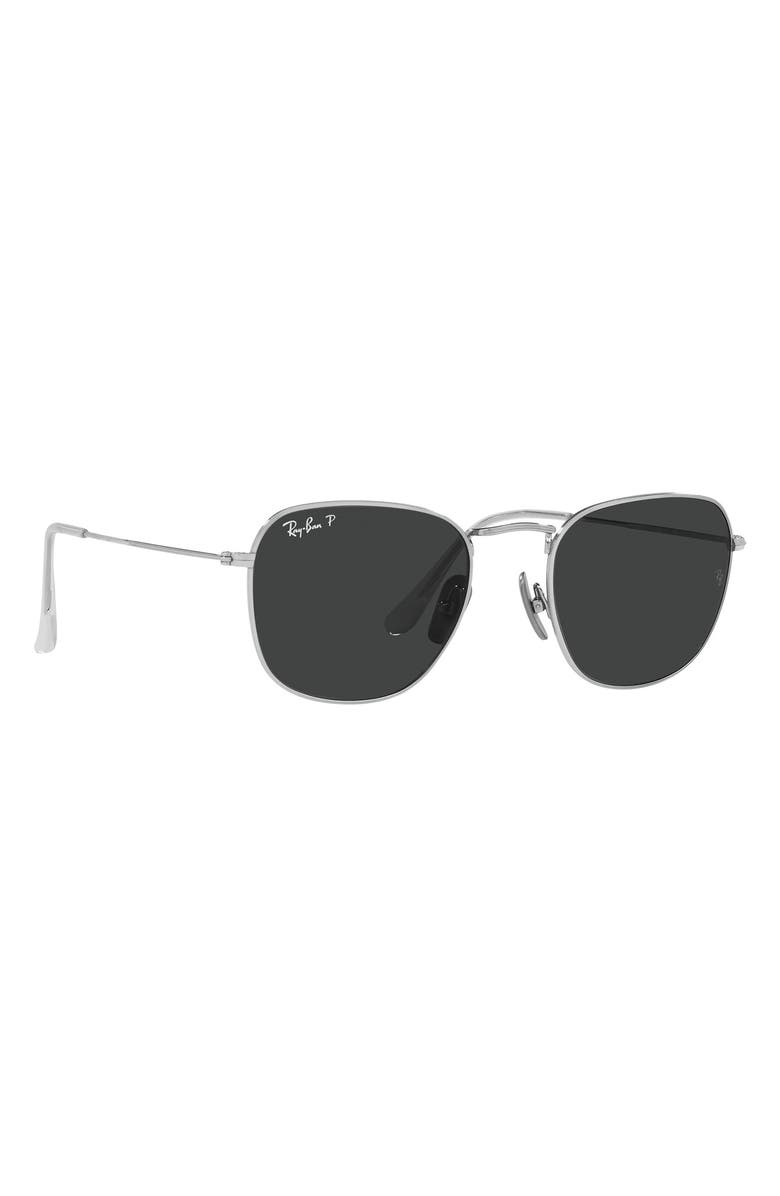 Ray-Ban 51mm Titanium Sunglasses, Alternate, color,