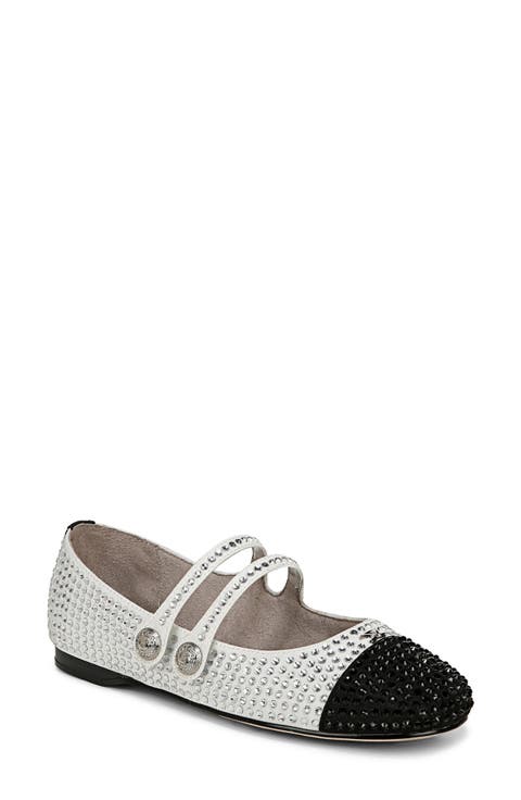 Zoey Cap Toe Mary Jane Flat (Women)