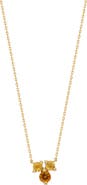 Bony Levy 14K Gold Semiprecious Stone Pendant Necklace