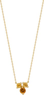 Bony Levy 14K Gold Semiprecious Stone Pendant Necklace
