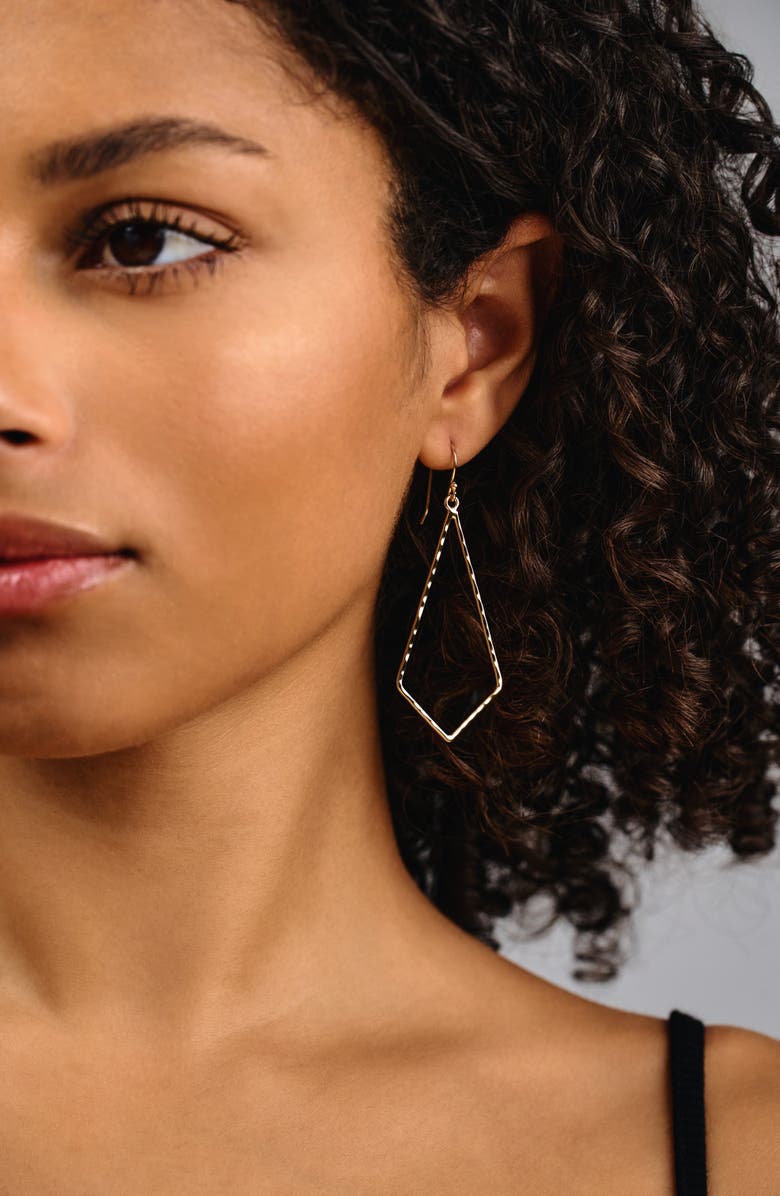 Kiara by Ki-Ele Gigi Geometric Drop Earrings, Alternate, color, 