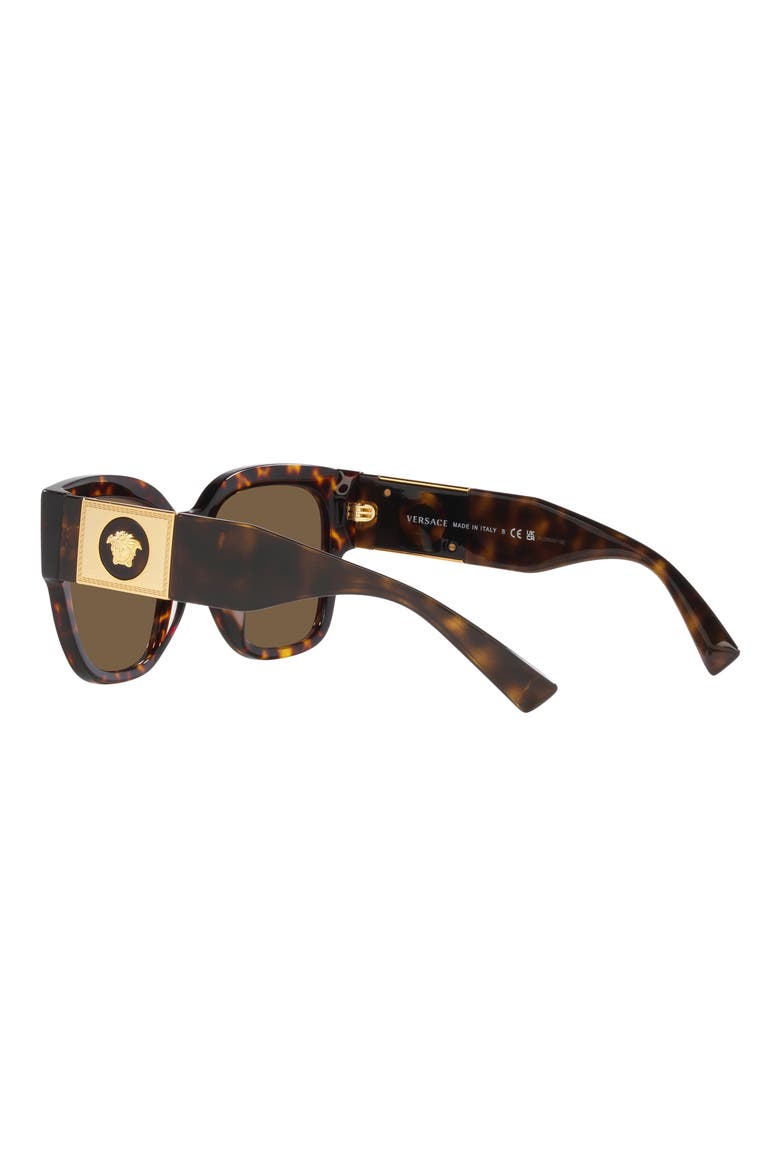 54mm Pillow Sunglasses, Alternate, color, HAVANA