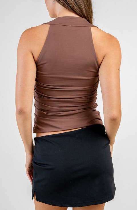 Square Neck Knit Tank