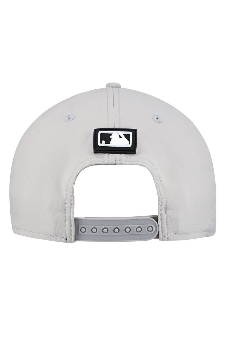 Men's New Era  Gray Chicago White Sox 2026 Clubhouse 9SEVENTY Adjustable Hat, Alternate, color, Gray