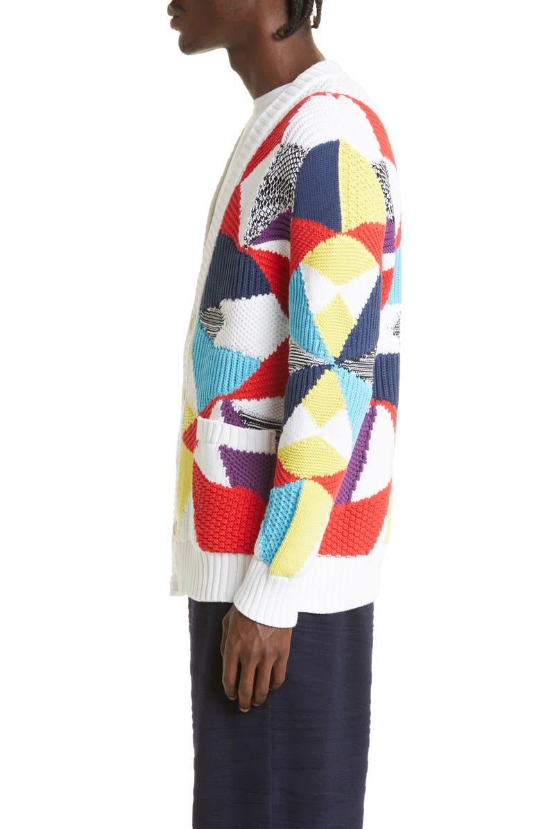 Missoni Patchwork Cardigan, Alternate, color,