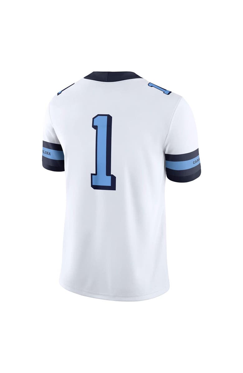 Jordan Brand Men's Jordan Brand #1 White North Carolina Tar Heels Alternate Game Jersey, Alternate, color, White