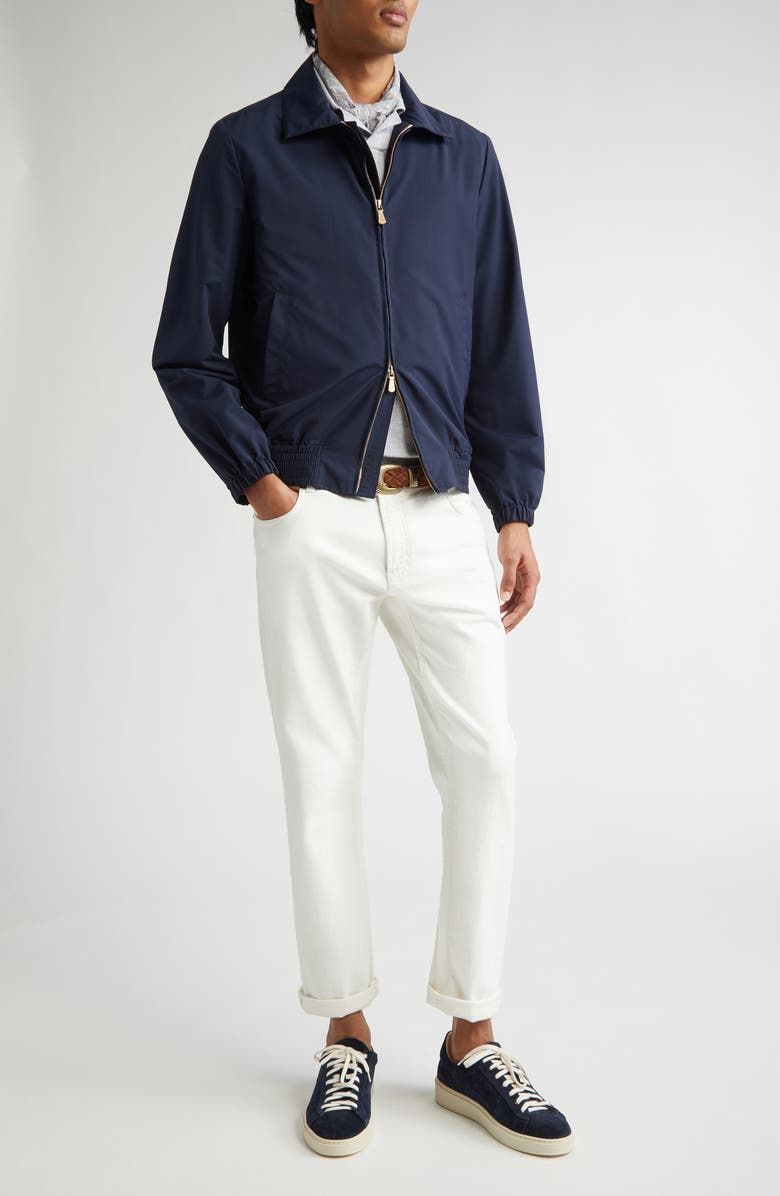 Eleventy Wool Blend Jacket, Main, color, Blue