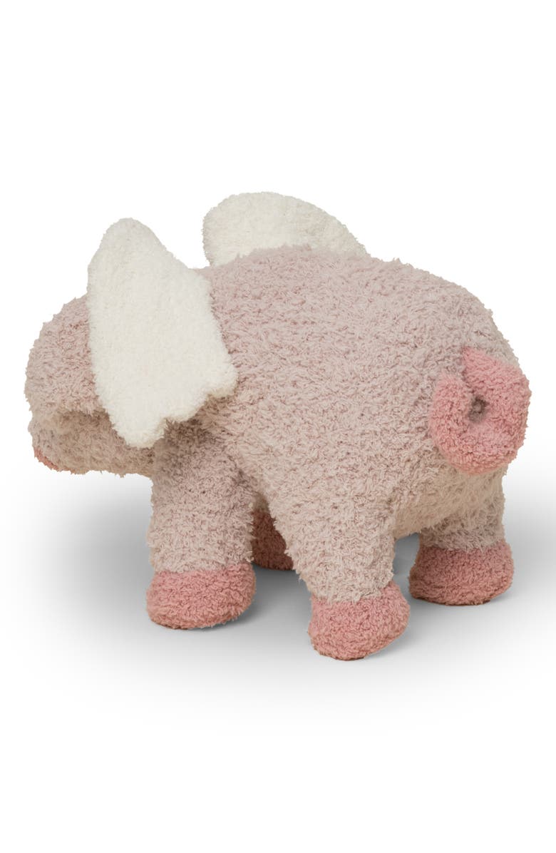 Barefoot Dreams<sup>®</sup> CozyChic<sup>®</sup> Flying Pig Buddie Stuffed Animal, Alternate, color, Chai