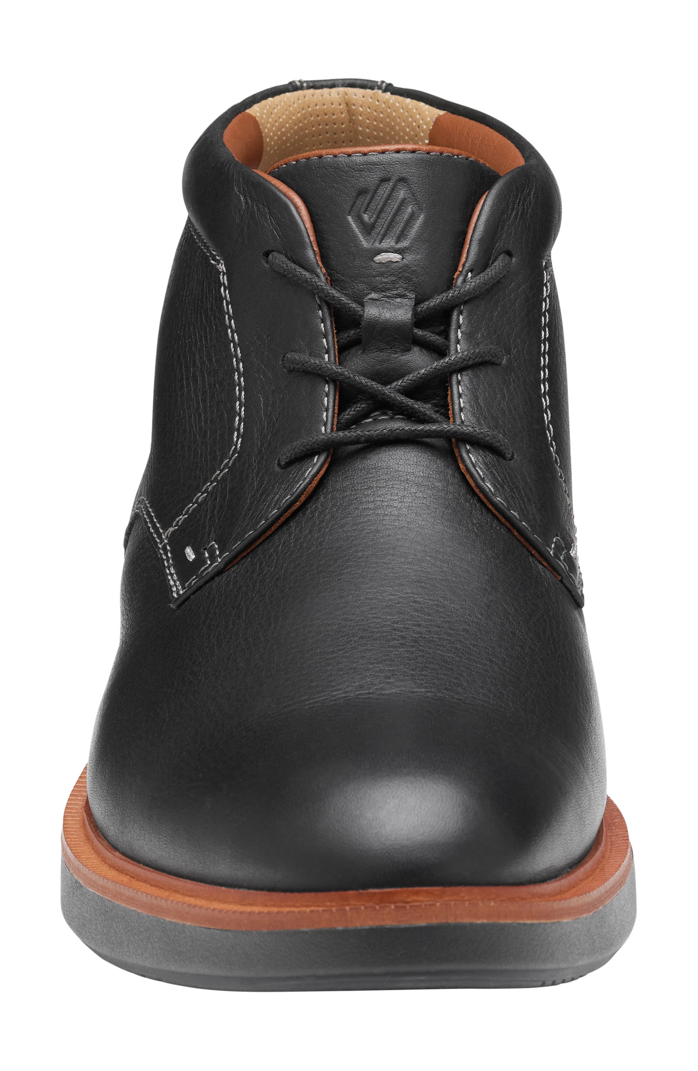 Johnston & Murphy Parker Waterproof Chukka Boot, Alternate, color, Black Waterproof Full Grain