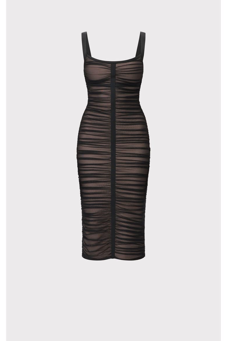 The Gloria Dress, Alternate, color, BLACK