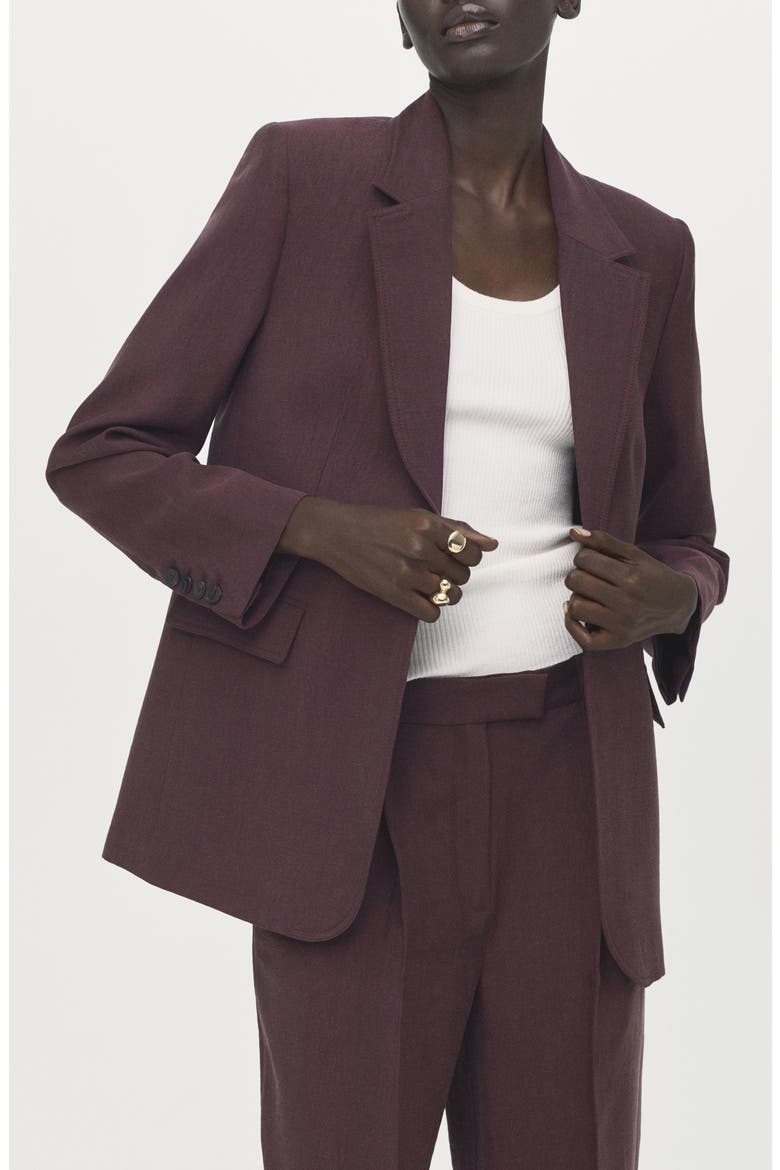 Suit Blazer, Main, color, PURPLE