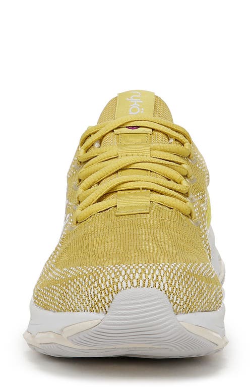 Ryka Activate Training Sneaker In Verdant Yellow