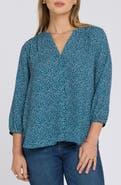 NYDJ Pintuck Top