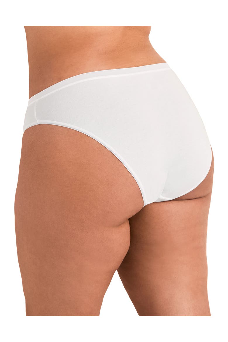 Everly Bikini Panties, Alternate, color, White