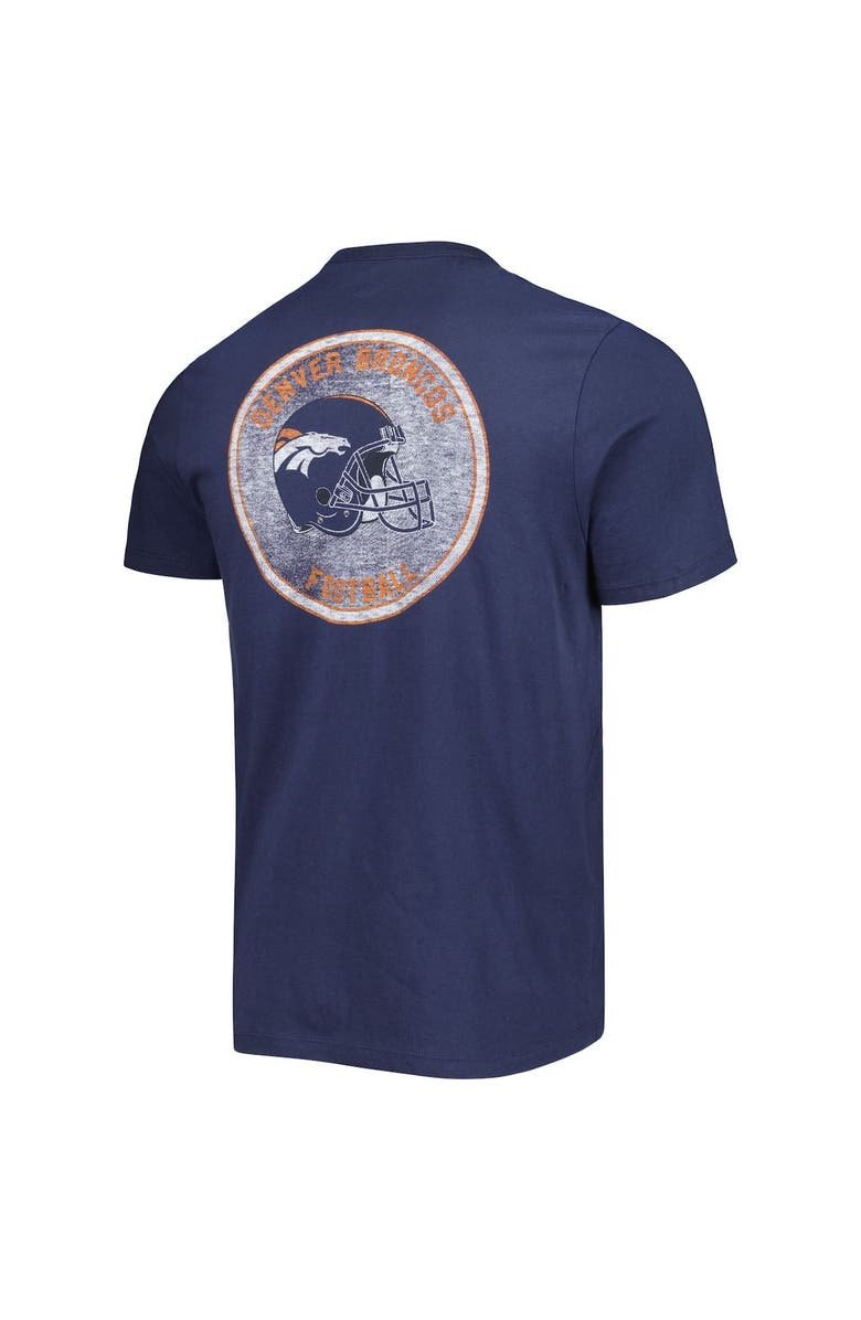 '47 Men's '47 Navy Denver Broncos Open Field Franklin T-Shirt, Alternate, color, Navy