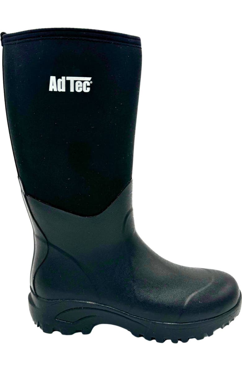 Tecs 16" Cement Rubber Soft Toe Boot, Alternate, color, Black