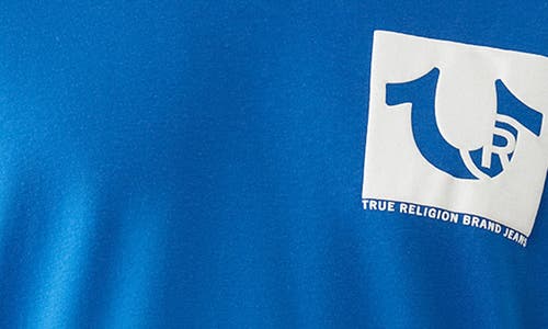 True Religion Hooded Cotton Graphic T-shirt