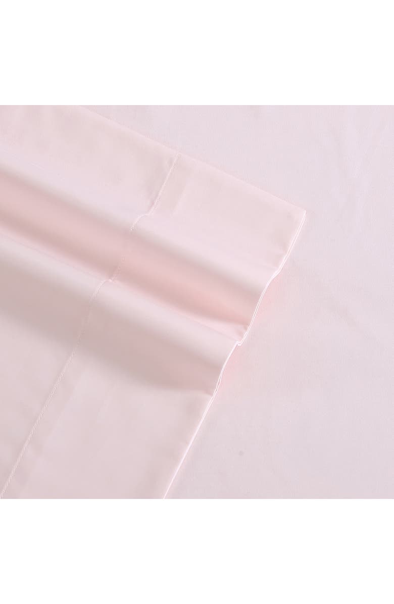 Laura Ashley Solid Pink Sheet Set, Alternate, color, Delicate Pink