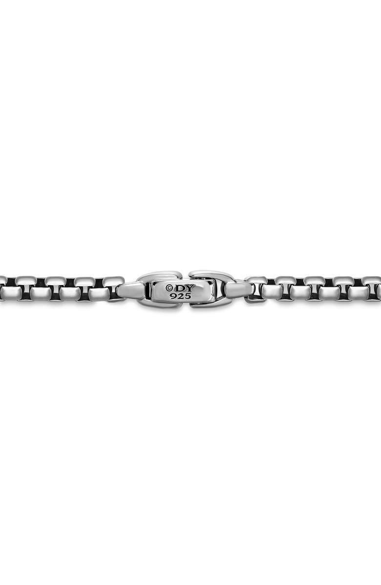 David Yurman Men's Box Chain Necklace in Sterling Silver, 5.2mm, Alternate, color, Silver