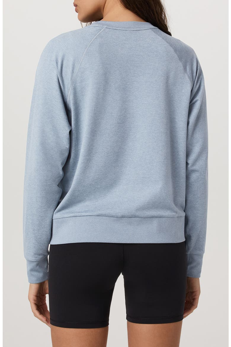 Long Sleeve Halo Crew Sweatshirt, Alternate, color, SEA GLASS HEATHER