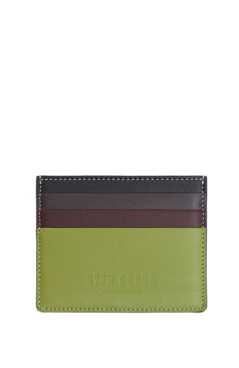 Upcycled Italian Leather Certo Card Wallet