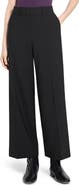 Theory Stretch Wool Wide Leg Pants