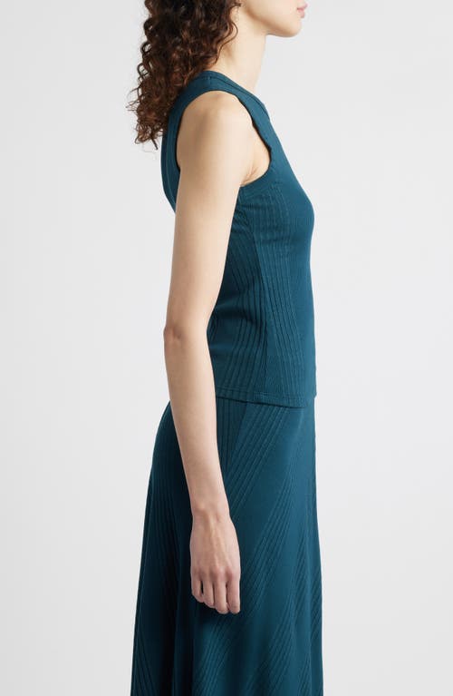 Wyeth Hayes Rib Tank In Blue