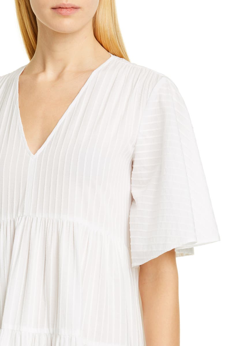 Merlette Sinharaja Chenille Stripe Midi Dress, Alternate, color,