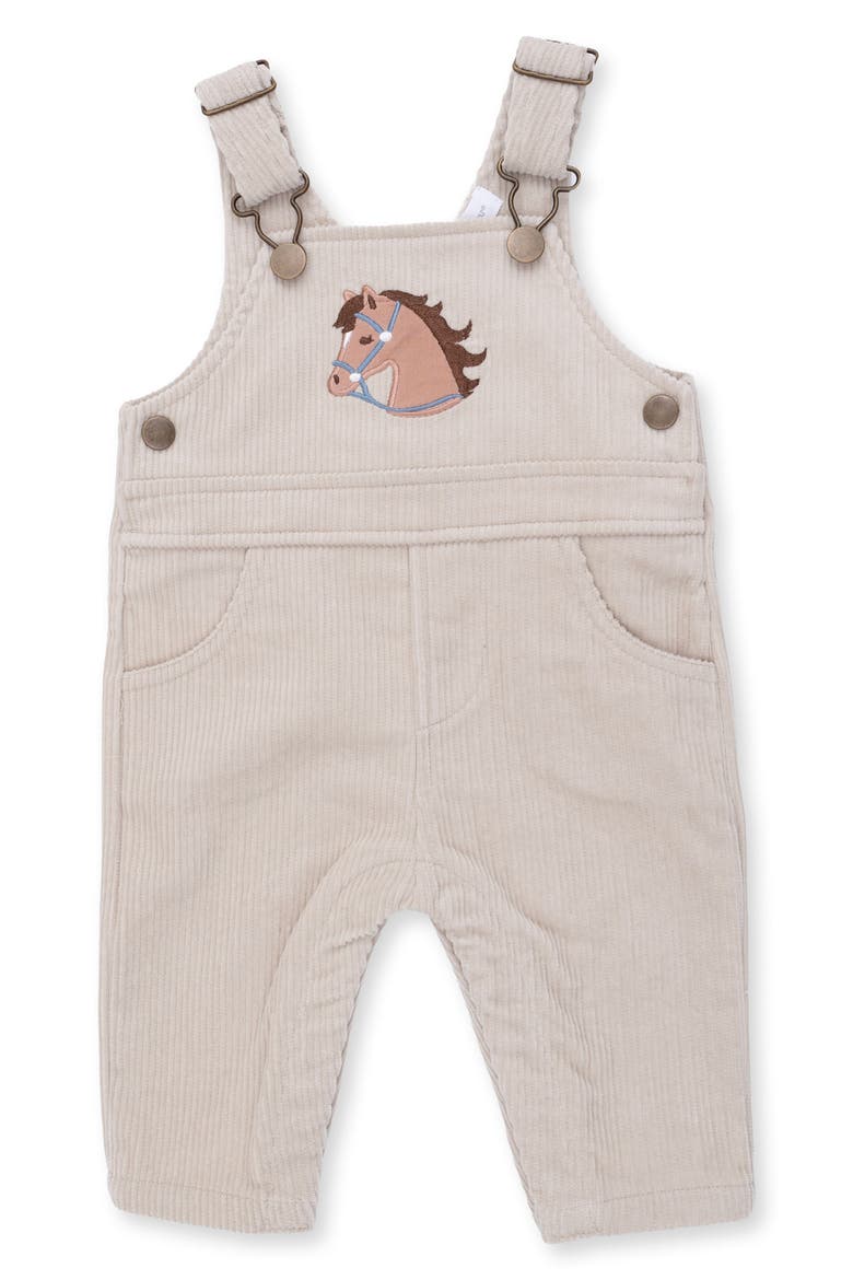 Kids' Peyote Cotton Corduroy Overalls, Main, color, BEIGE