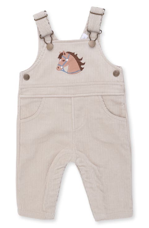 Kids' Peyote Cotton Corduroy Overalls