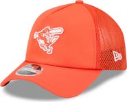 New Era Men's New Era Orange Baltimore Orioles 2026 Batting Practice Alternate Apex 9FORTY Adjustable Hat