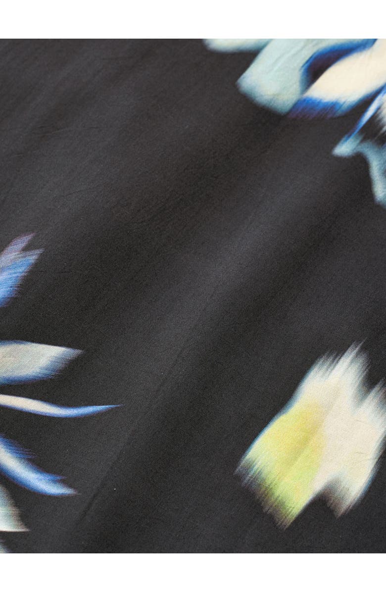 Masai Copenhagen Geam 3/4 Sleeve Floral Shirt, Alternate, color, Muted Lime