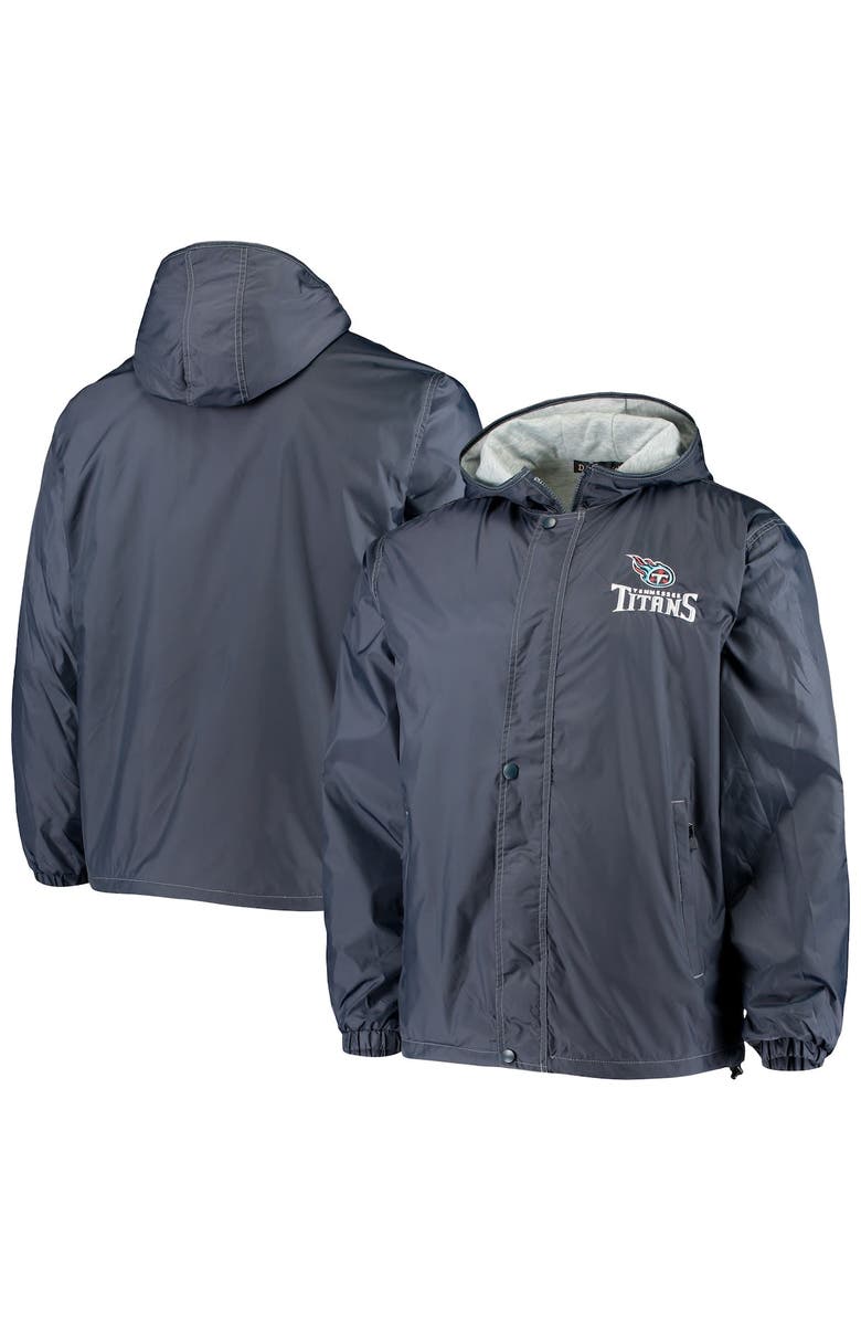 DUNBROOKE Men's Dunbrooke Navy Tennessee Titans Logo Legacy Stadium Full-Zip Jacket, Main, color, Navy
