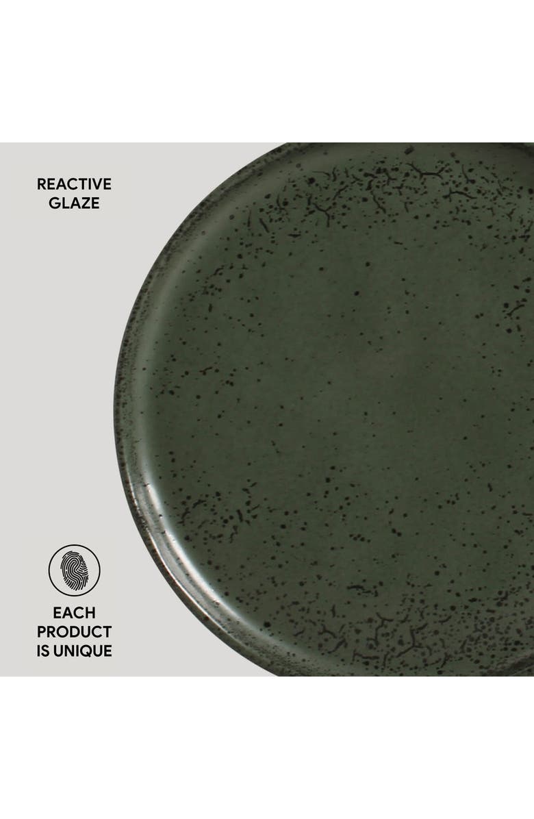 Porto Brasil Bread Plate Set of 6, Alternate, color, Greenery