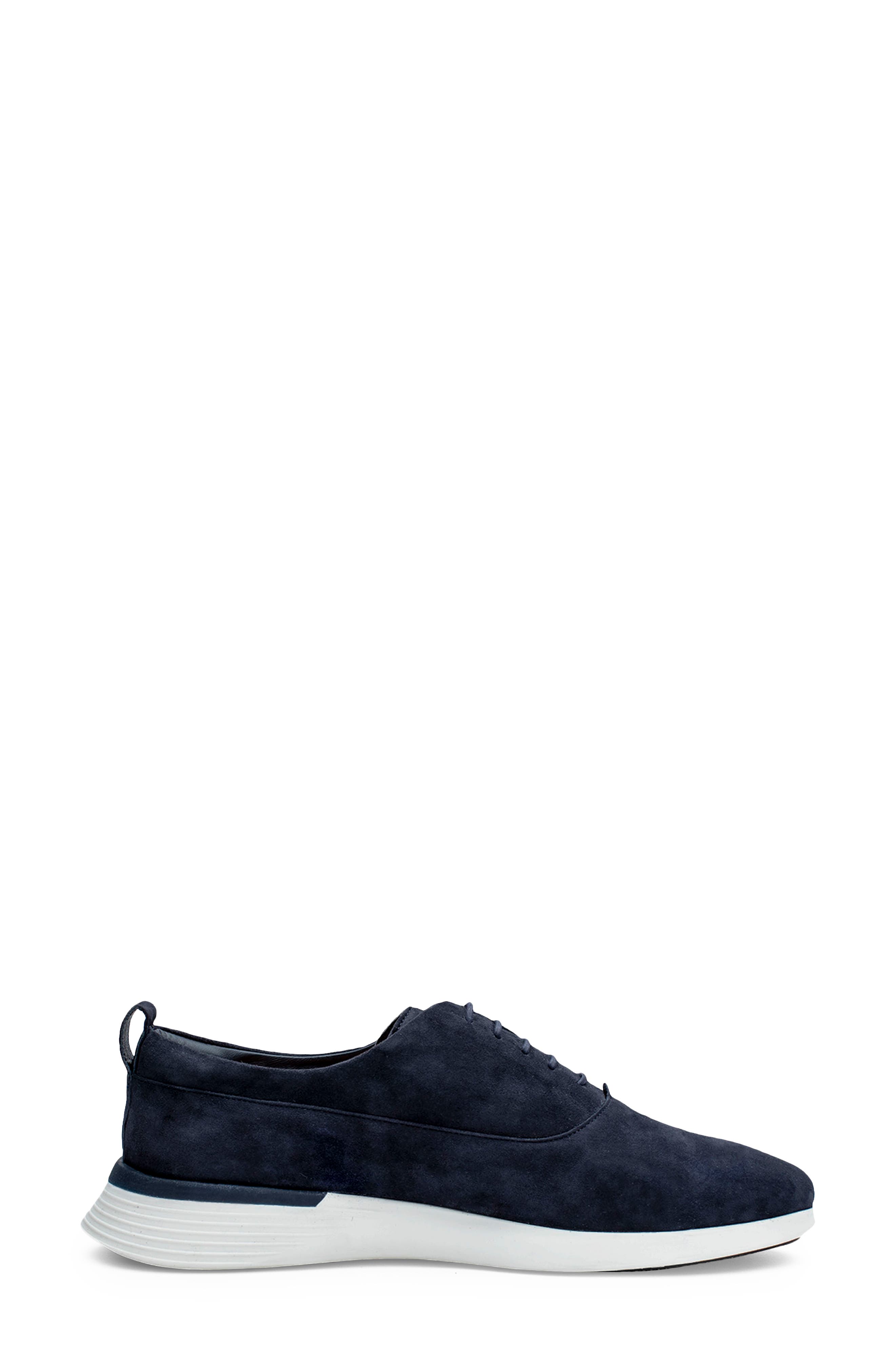 Crossover™ Longwing Blucher, Alternate, color, NAVY
