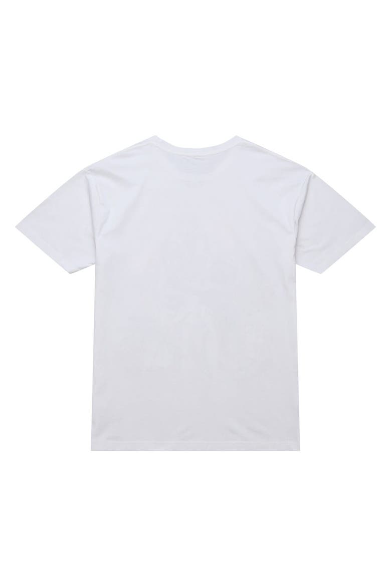Men's Mitchell & Ness Allen Iverson White Philadelphia 76ers Hardwood Classics Chalked Up T-Shirt, Alternate, color, White