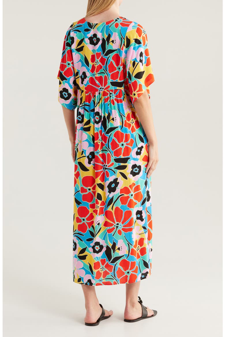 Molly Maxi Dress, Alternate, color, RED BLUE COMBO
