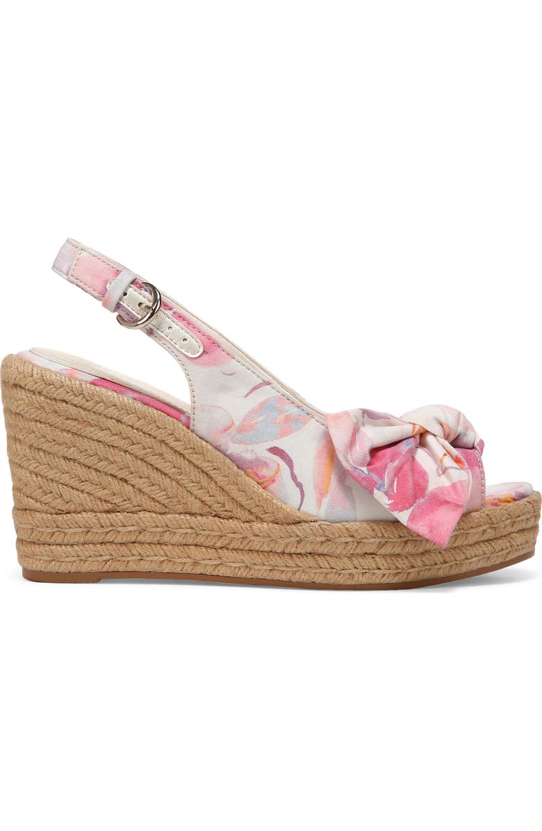 Naturalizer Bettina Slingback Espadrille Wedge Sandal, Alternate, color,