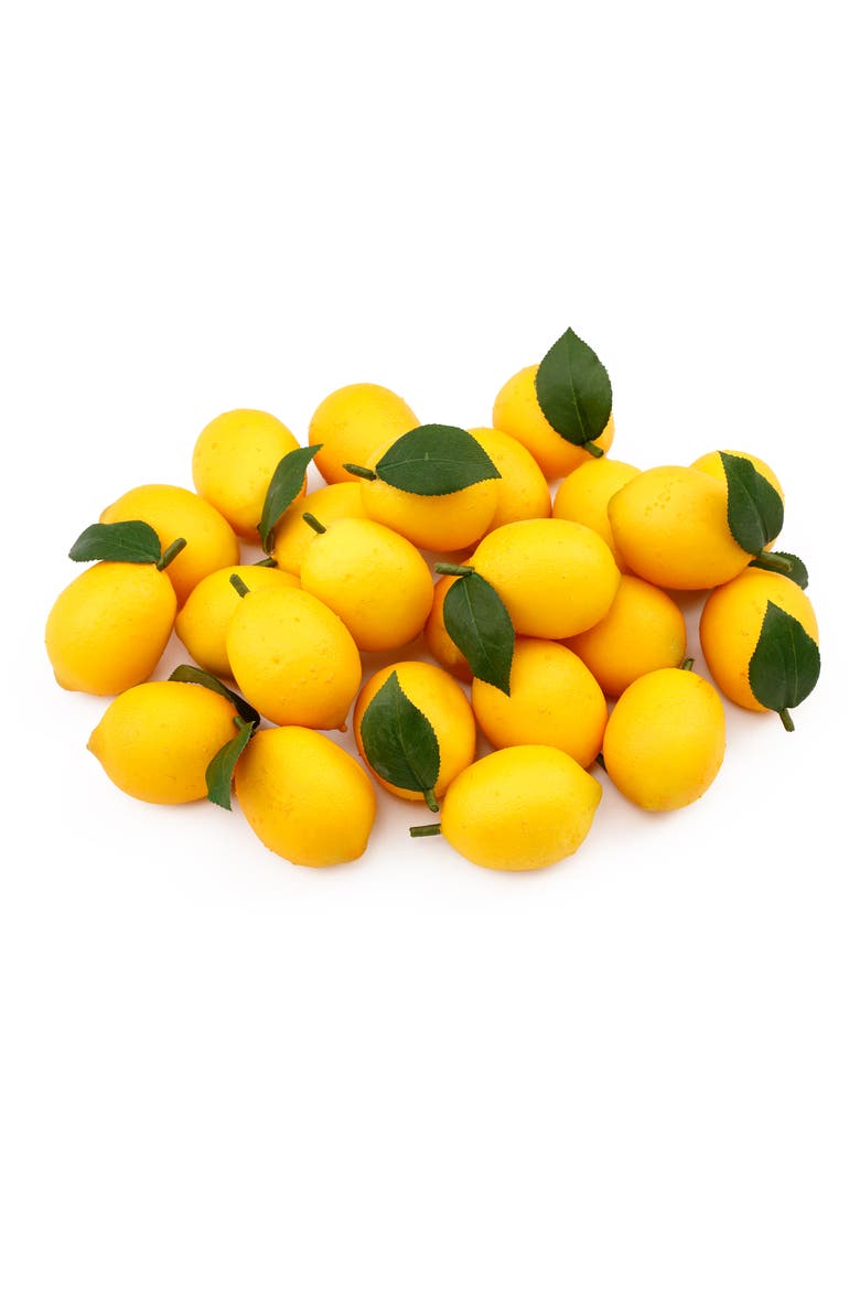 Lemons, Small, Bag of 24, Main, color, Yellow