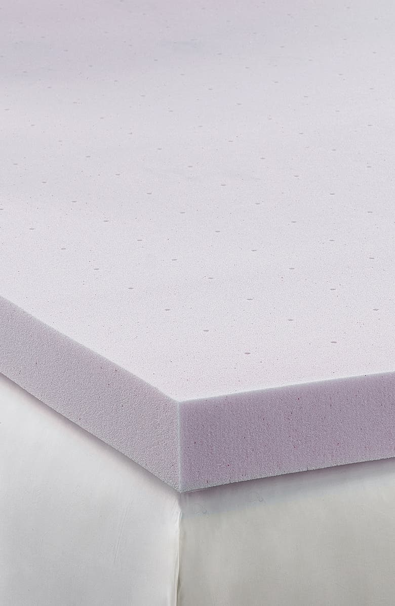 RIO HOME Full Loftworks 2" Lavender infused Deep Sleep Therapy Extra Soft Mattress Foam Mattress Topper, Alternate, color, 