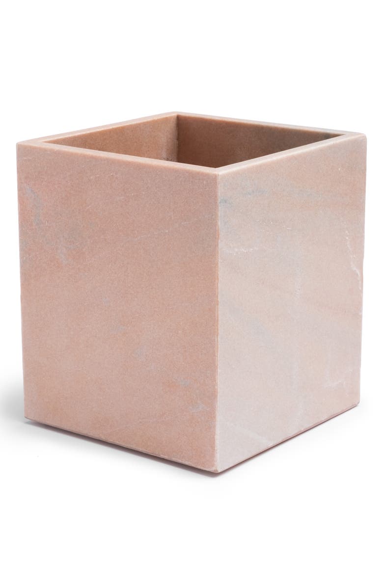 Kassatex Rossa Marble Waste Basket, Main, color, 