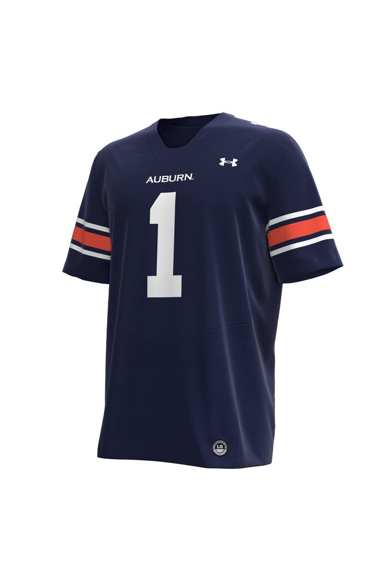 Under Armour Men's Under Armour #1 Navy Auburn Tigers Replica Football Jersey, Alternate, color, Navy