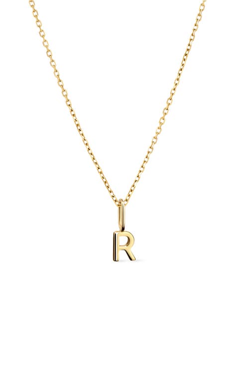 Letter Necklace - Gold Letter Necklace