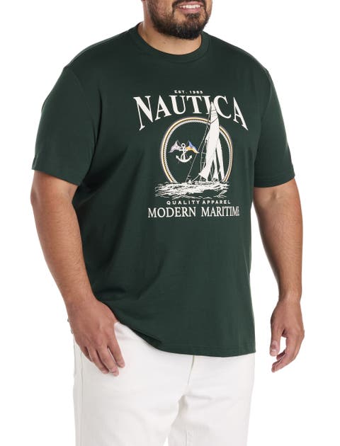 Big & Tall Modern Maritime Graphic Tee