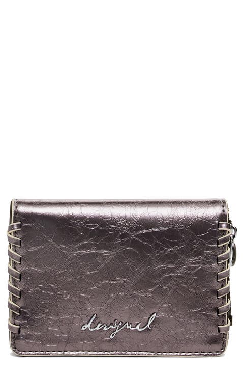 Medium Faux Leather Wallet
