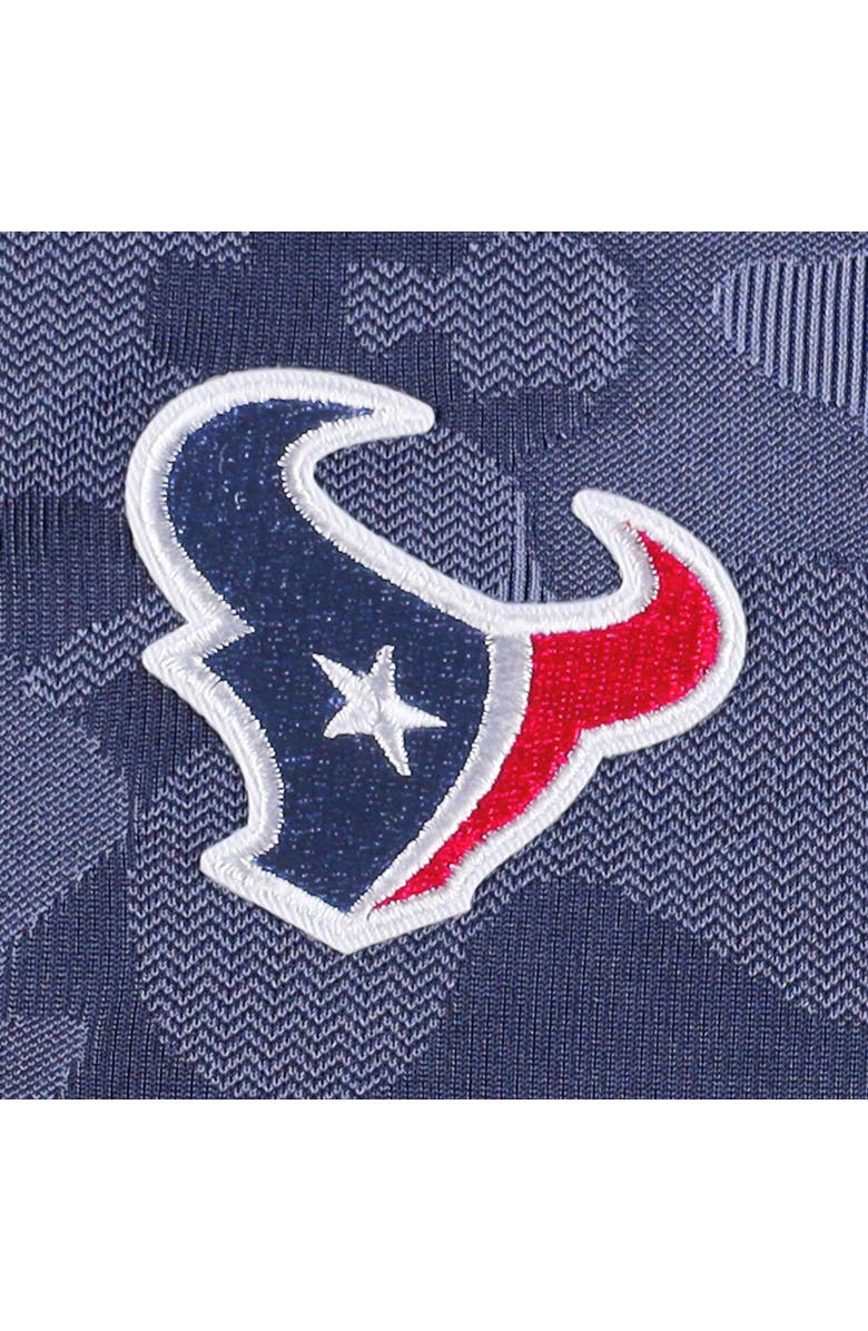 ANTIGUA Men's Antigua Navy Houston Texans Brigade Quarter-Zip Sweatshirt, Alternate, color, 