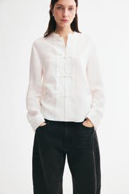 H&M Knot-Button Shirt