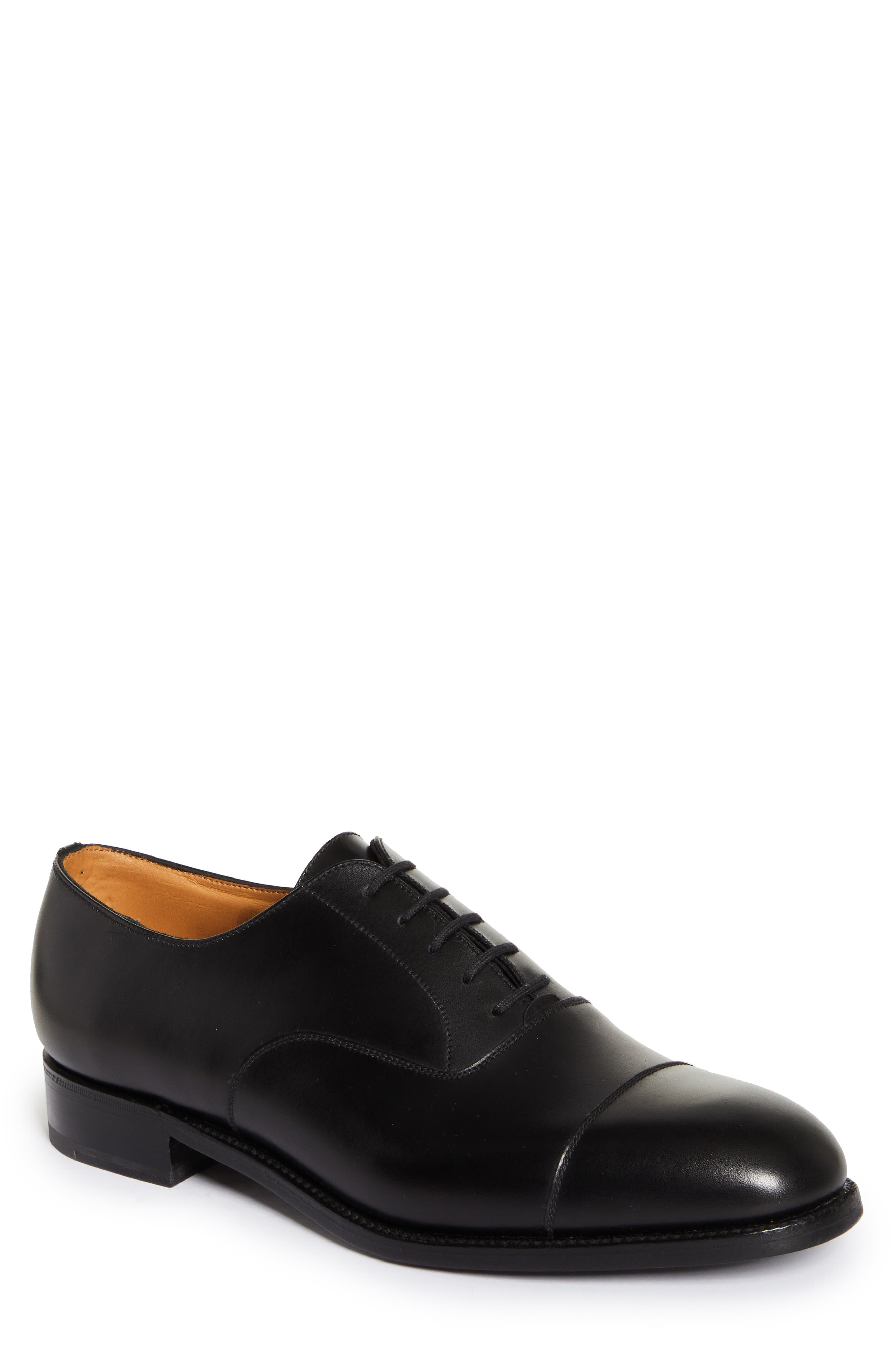 jmweston Cap toe oxford shoe 300